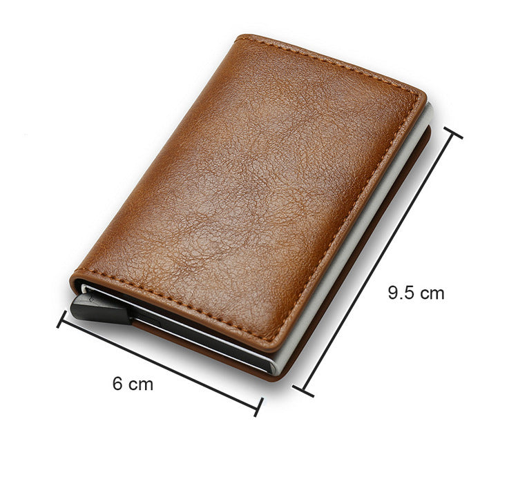 Multifunctional Card Holder Airtag Men's Short Card Holder Wallet Air Tag ARZ