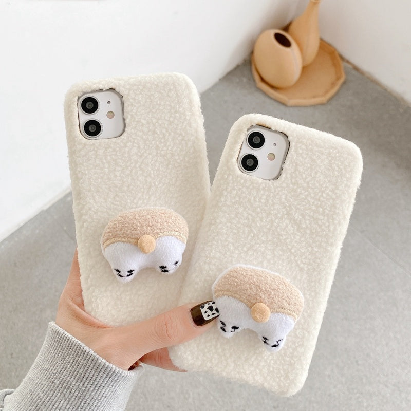 The Hat Bear Plush Is Suitable For 13 Full Series Of Silicone Mobile Phone Cases ARZ