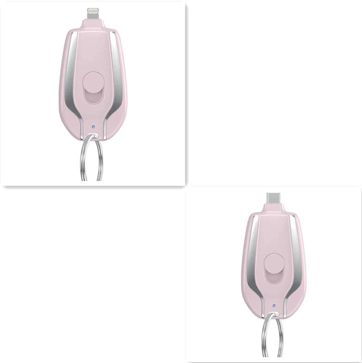 Keyring Charging Bank Wireless Portable 1500 Mah Emergency Power Supply Telescopic Small Mobile Power Supply ARZ