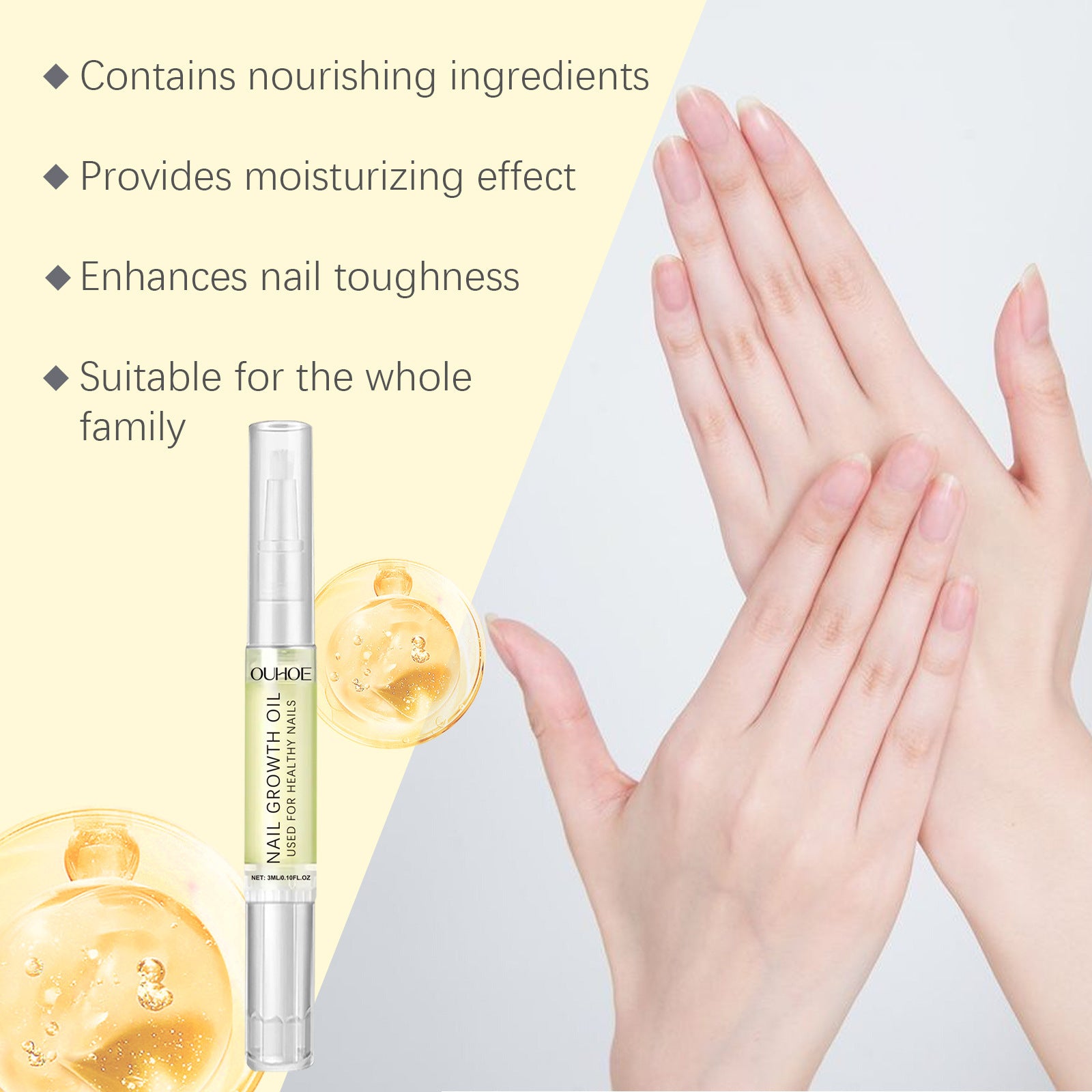 Daily Maintenance Soft Nail Endogenous Nail Cleaning Nail Moisturizing And Nourishing Repair Essence ARZ