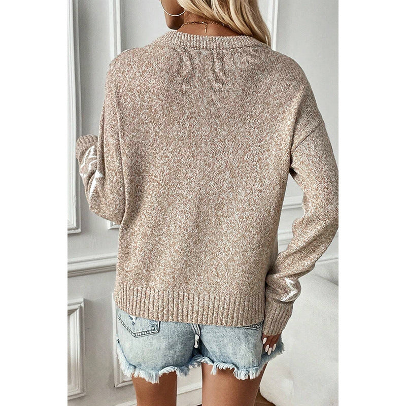 Winter New XINGX Pattern Pullover Sweater For Women ARZ