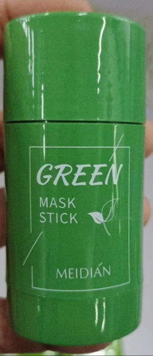 Cleansing Green Tea Mask Clay Stick Oil Control Anti-Acne Whitening Seaweed Mask Skin Care ARZ