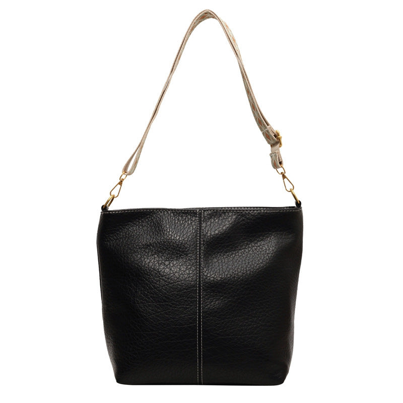 New Simple Leisure Bucket Bag Minority Fashion Shoulder Bag ARZ