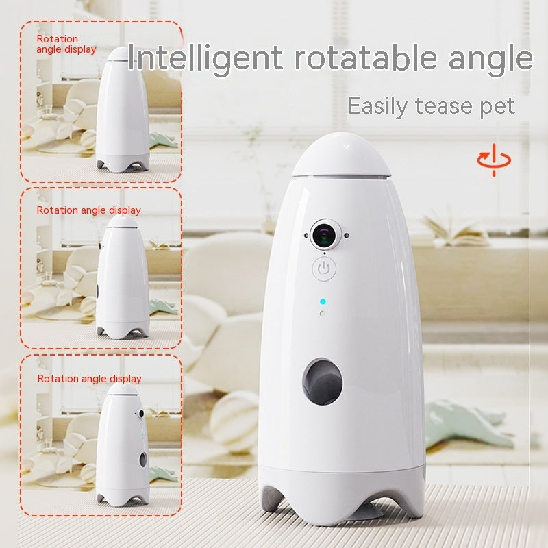 Smart Pet Play Tableware APP Remote Intelligent Control With Camera Play Tableware Cat And Dog Feeder ARZ