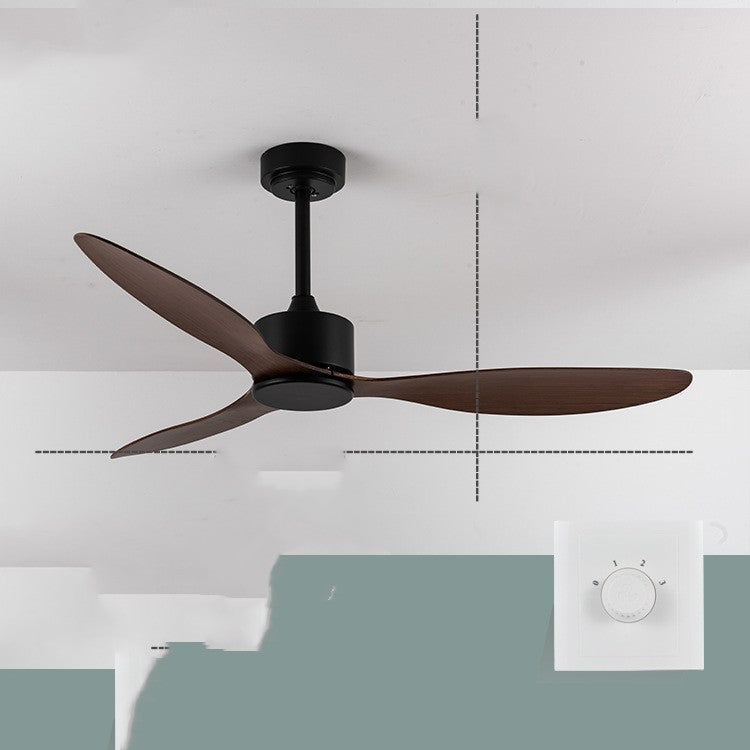 New Scandinavian Industrial Ceiling Fans Without Lights ARZ