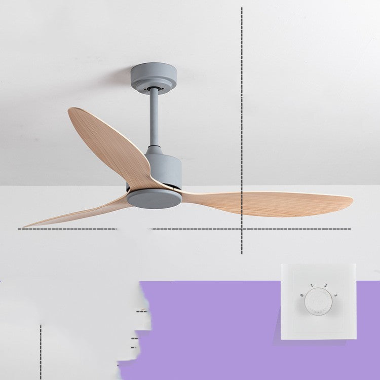 New Scandinavian Industrial Ceiling Fans Without Lights ARZ