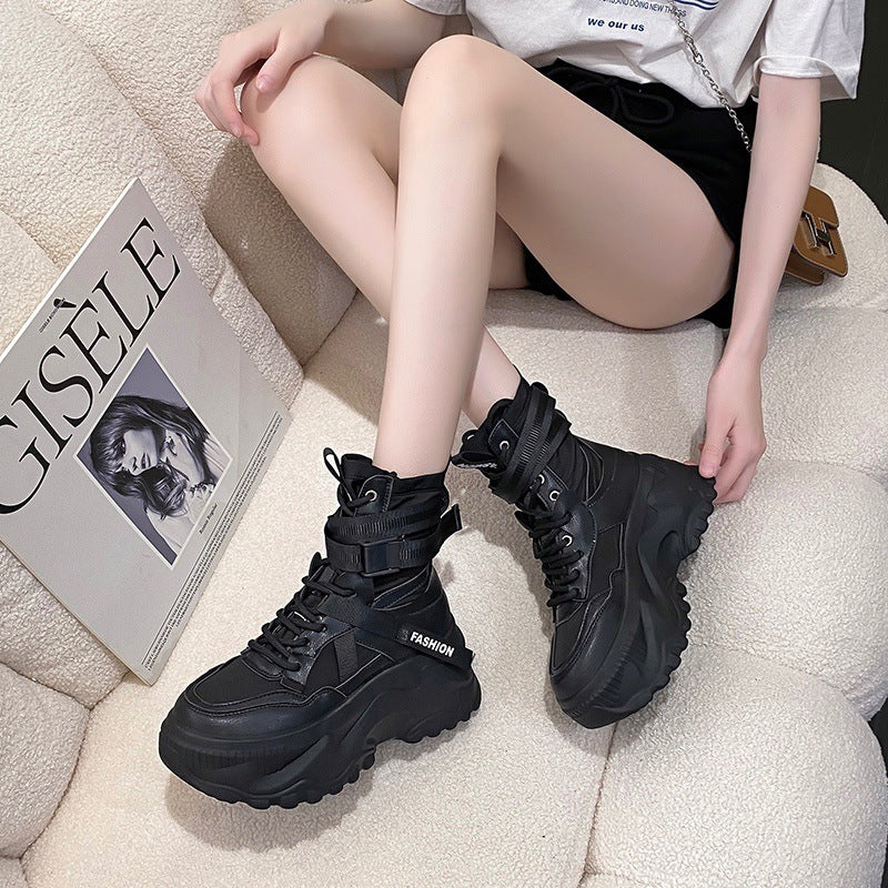 Women's Platform Height Increasing Casual Sneakers ARZ