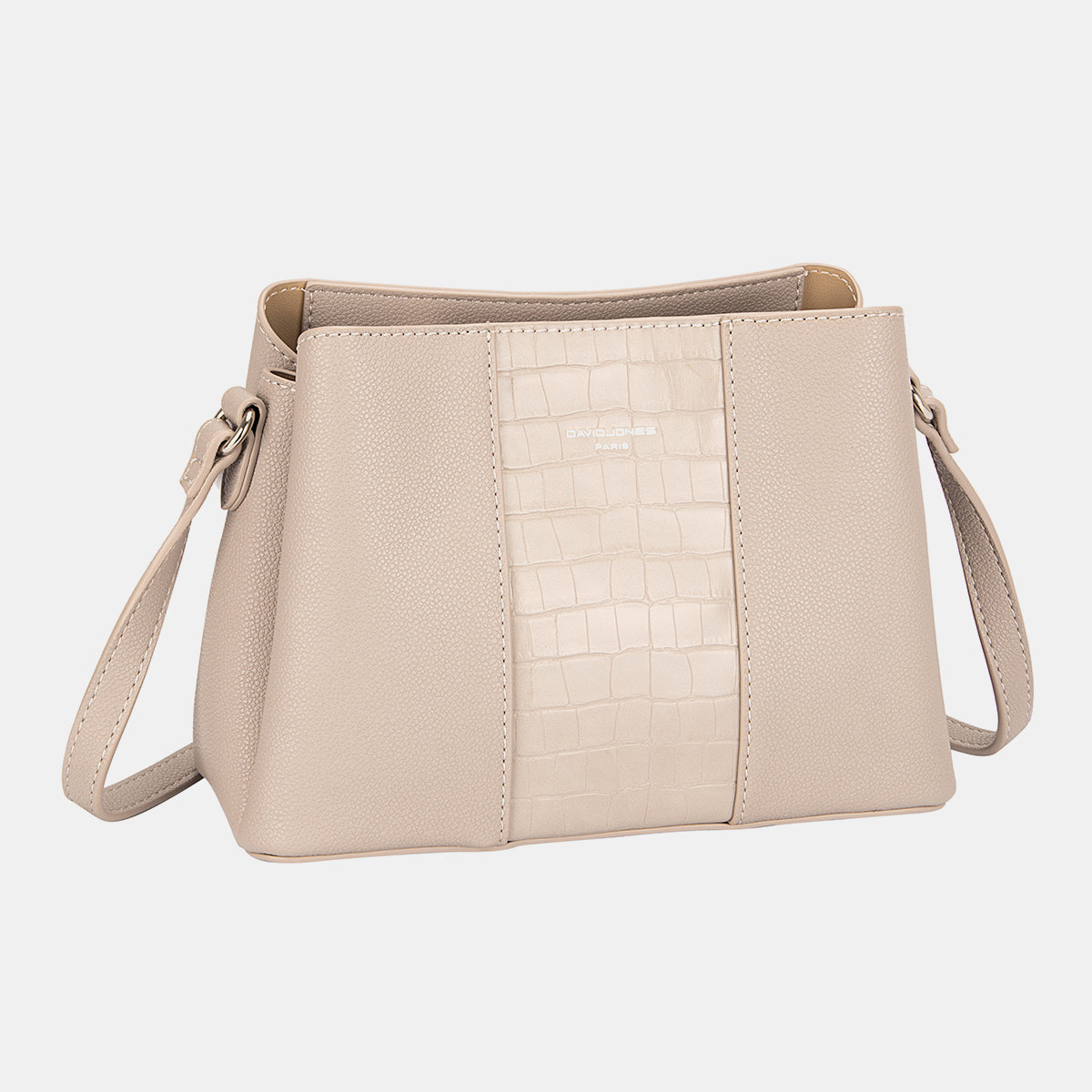 David Jones PU Leather Crossbody Bag Trendsi