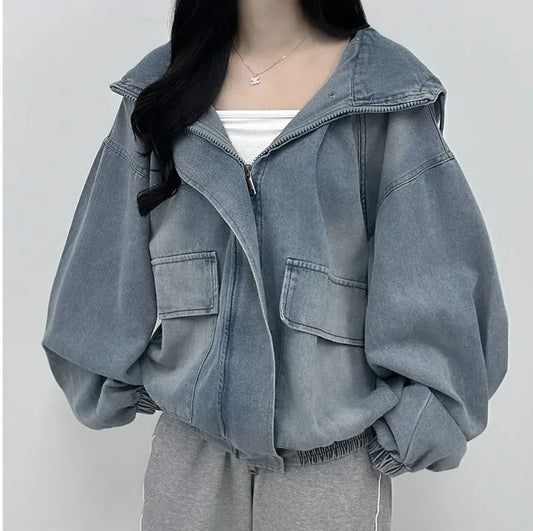 Denim Jacket Coat Women's Small ARZ