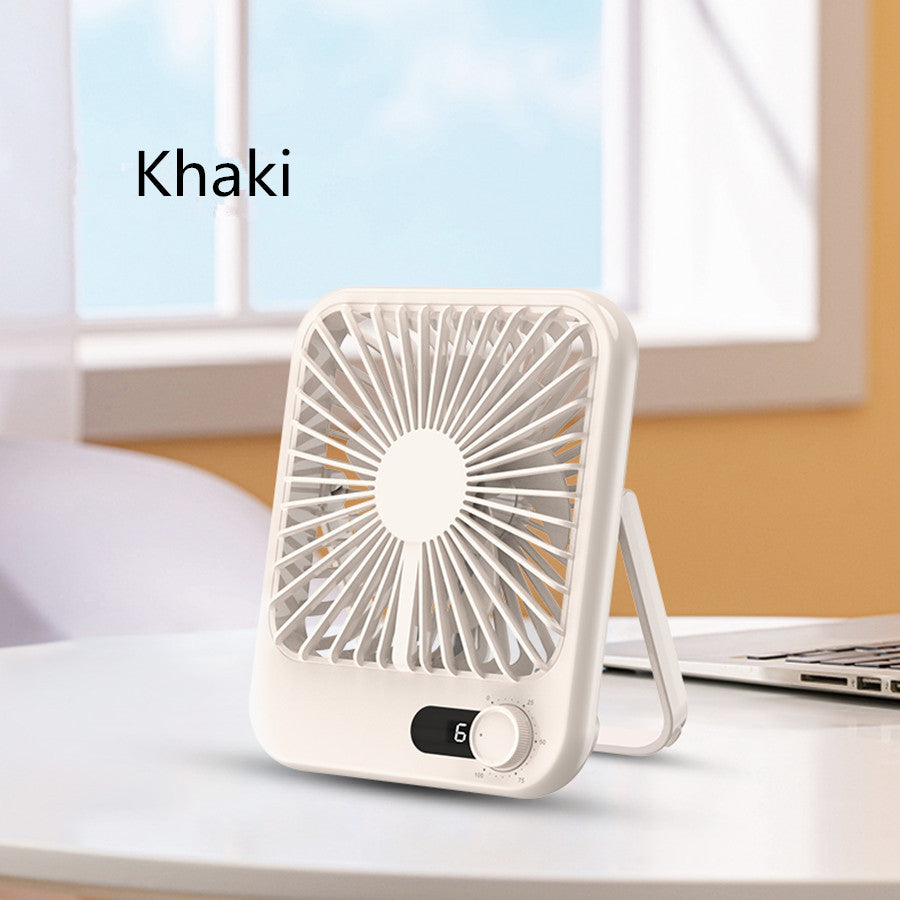 Portable Mini Hand Clip Fan USB Charging Quiet Desktop Electric Fan High Quality Student Dormitory Small Cooling Ventilador Fans ARZ