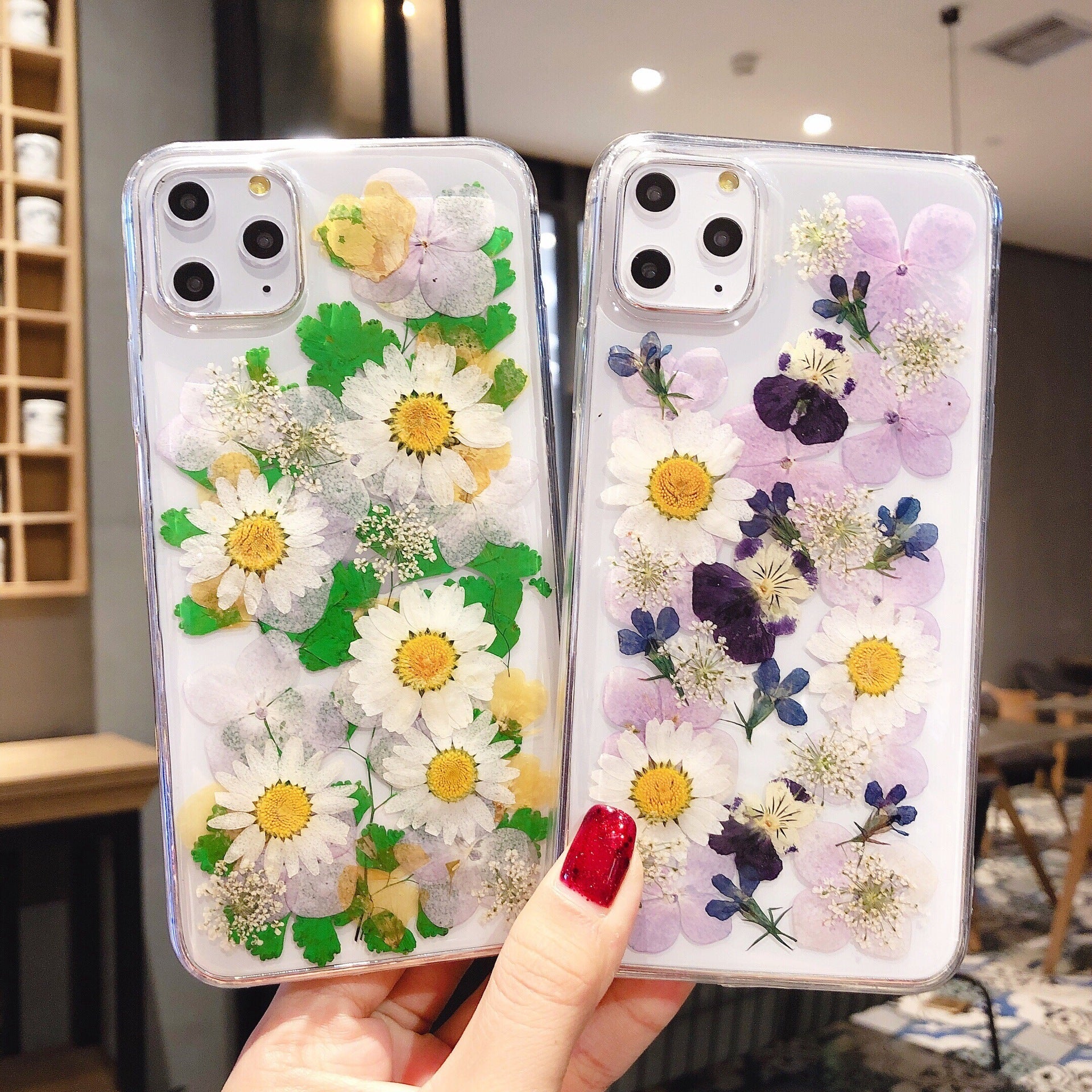 Preserved Flower Epoxy Phone Cases ARZ