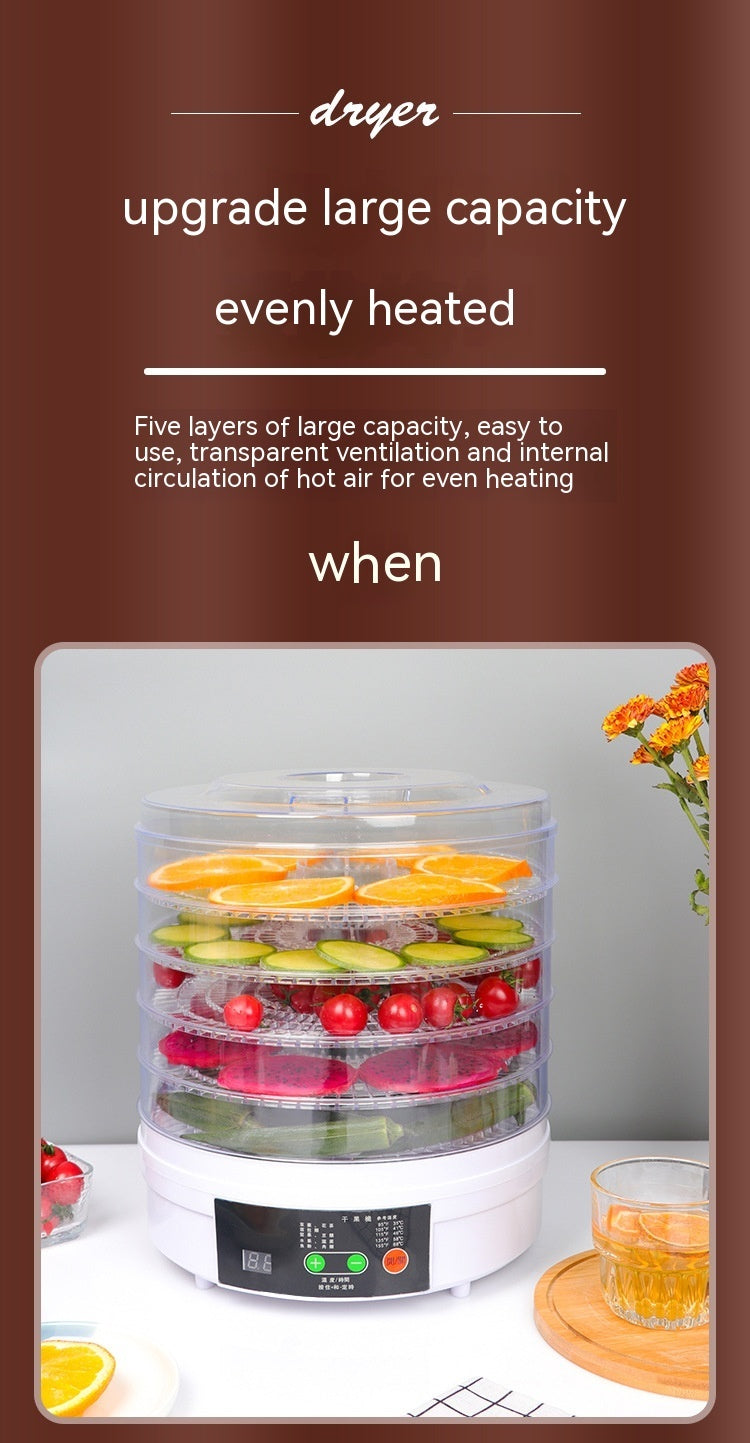 Household Fruit Dehydrator Food Small Foodstuff Dryer ARZ