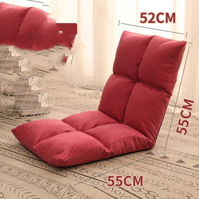 Bed Backrest Floor Small Sofa Folding Single Bay Window Computer Recliner ARZ