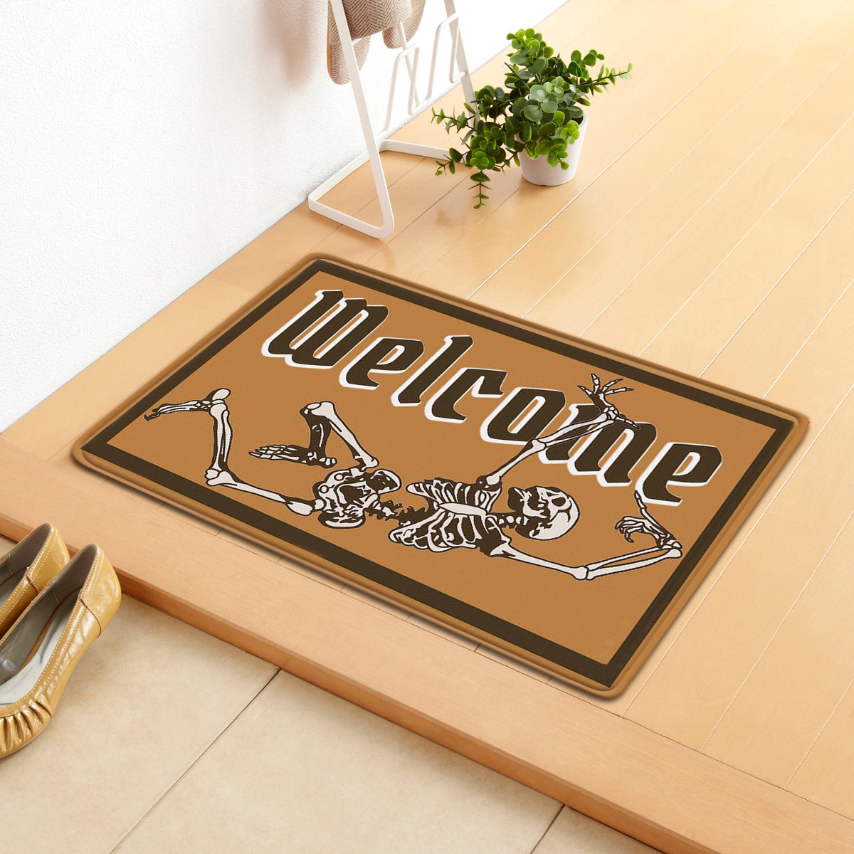 Halloween Letter Door Mat Kitchen Mat Bedroom Living Room Carpet Floor Mat ARZ