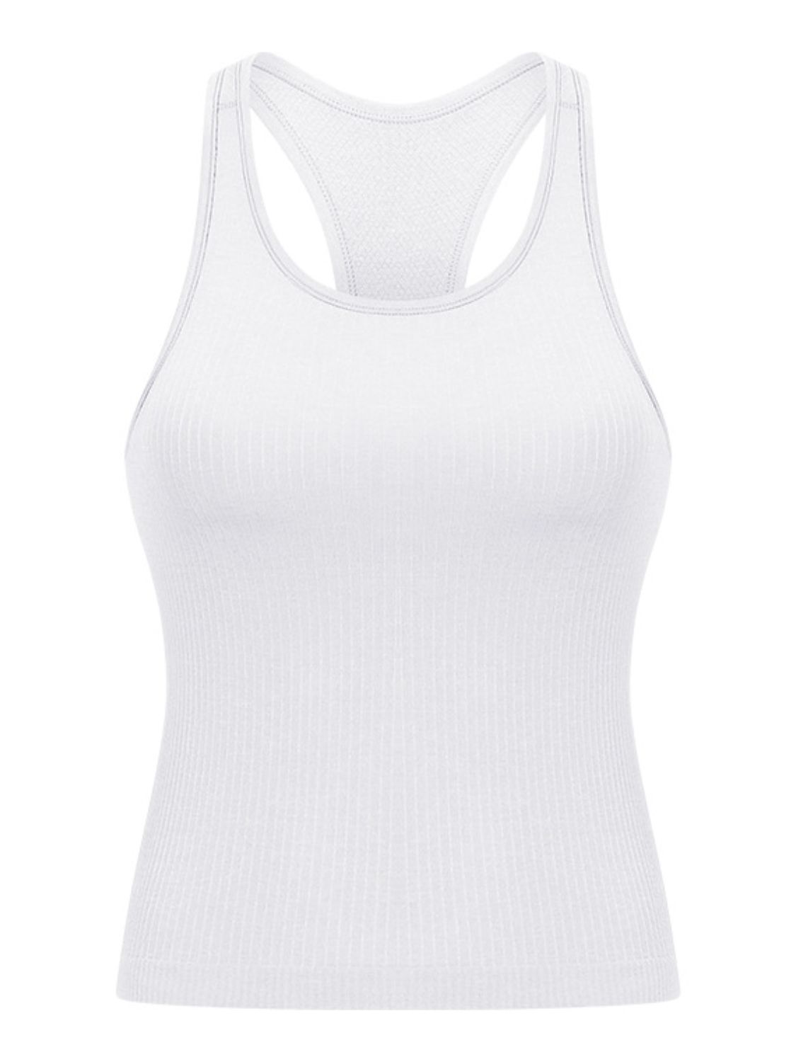 Millennia Round Neck Racerback Active Tank Trendsi