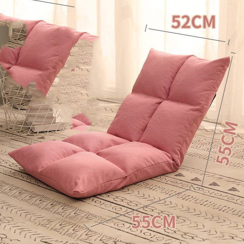 Bed Backrest Floor Small Sofa Folding Single Bay Window Computer Recliner ARZ