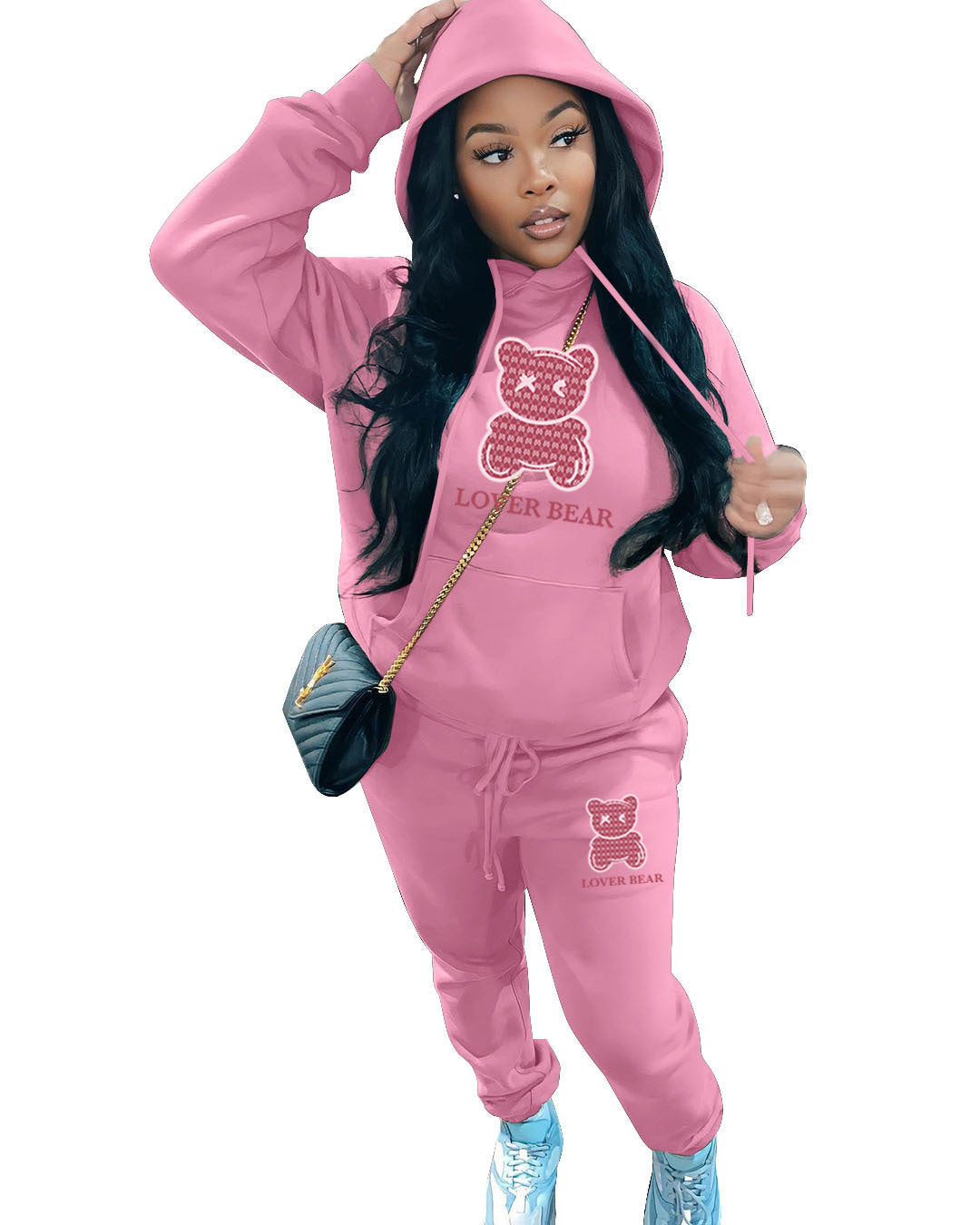 Cross-border New Arrival Women's Suit Hooded Sweatshirt And Sweatpants ARZ