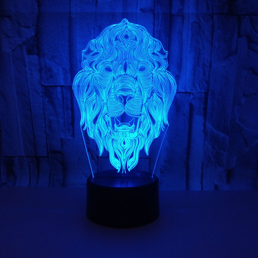 Colorful Touch 3D Vision LED Night Light ARZ