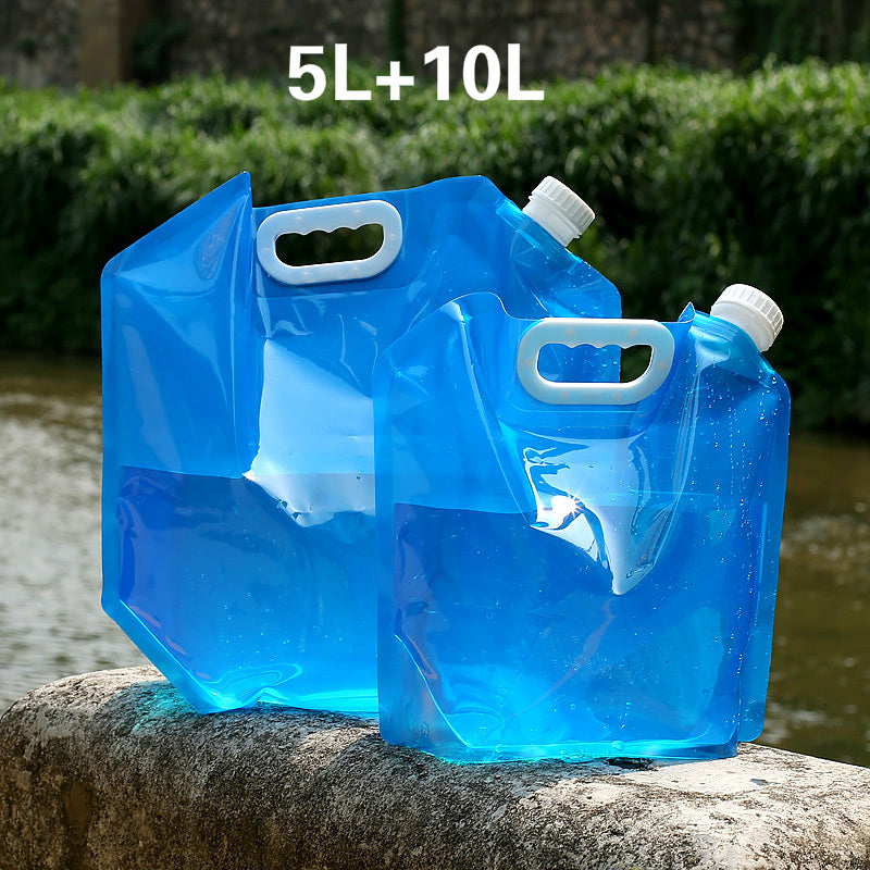 PVC Outdoor Camping Hiking Foldable Portable Water Bags Container ARZ