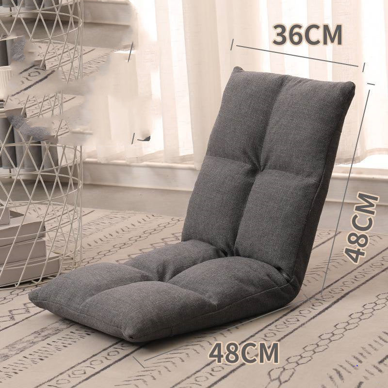 Bed Backrest Floor Small Sofa Folding Single Bay Window Computer Recliner ARZ