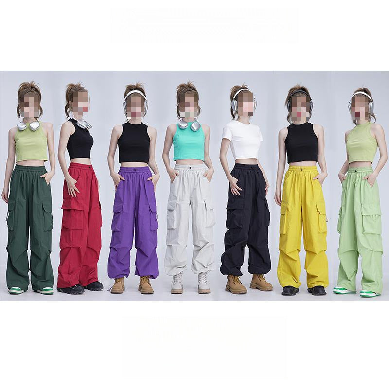 American Drawstring Loose Casual Pants ARZ