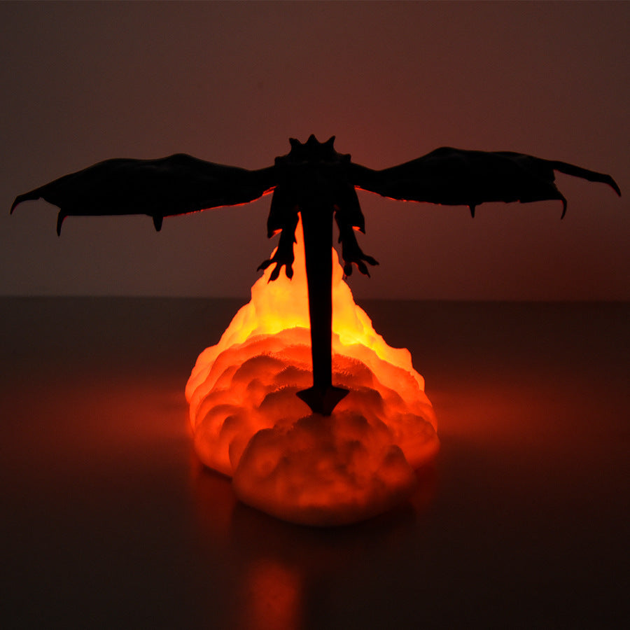 LED Rechargeable Table Lamp Gift Magic Dragon ARZ