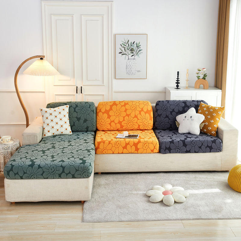 Cross Border High Elastic Knitted Sofa Cushion Cover Three-dimensional Jacquard ARZ