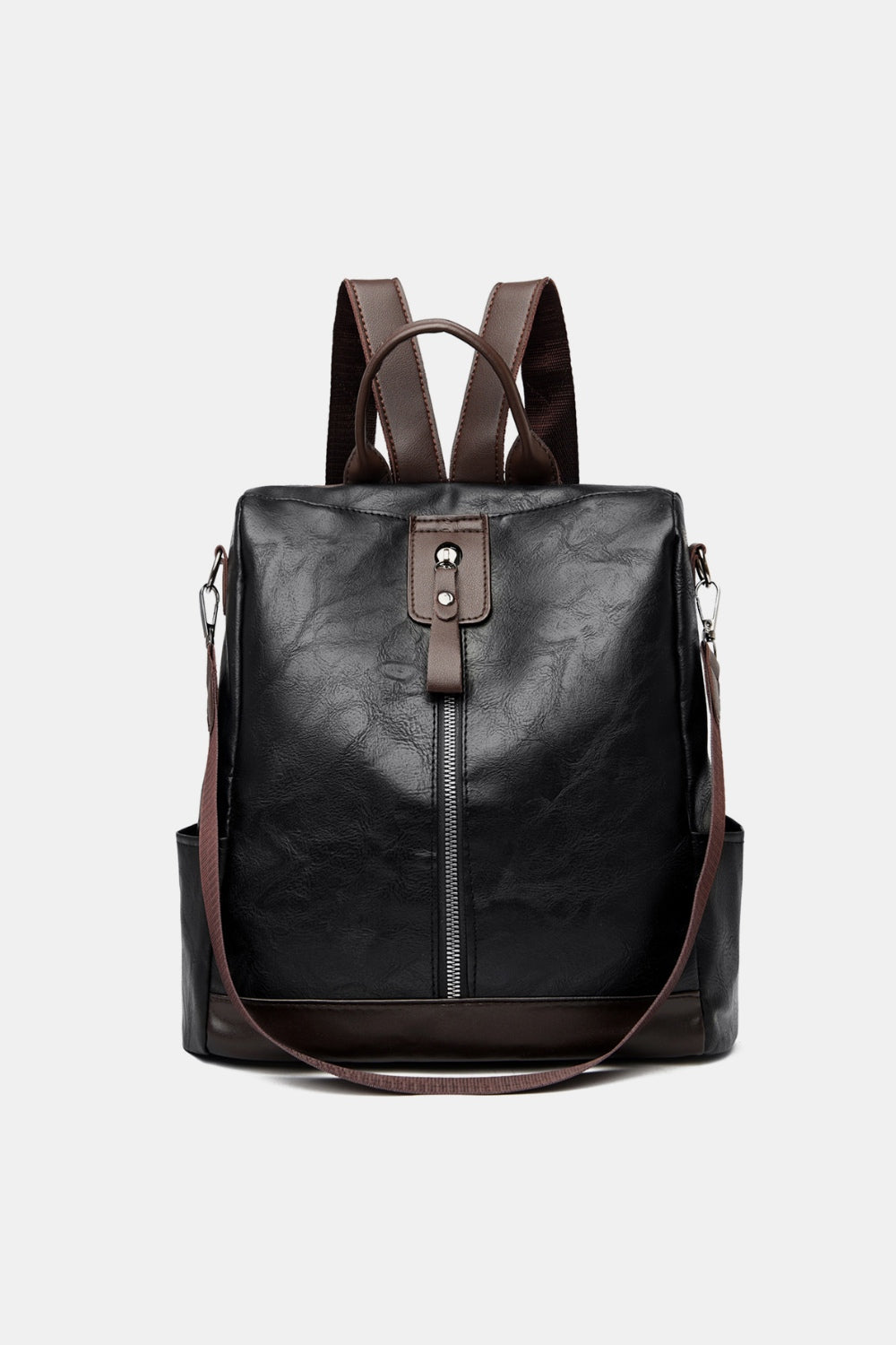 PU Leather Large Backpack Bag Trendsi