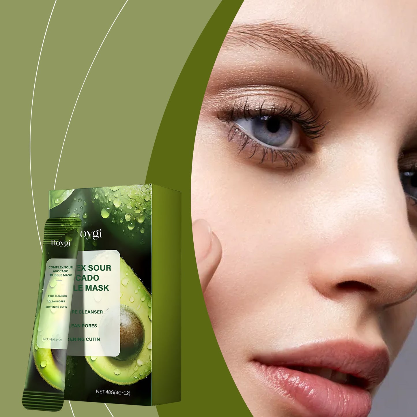 Avocado Facial Cleansing Foam Facial Mask ARZ