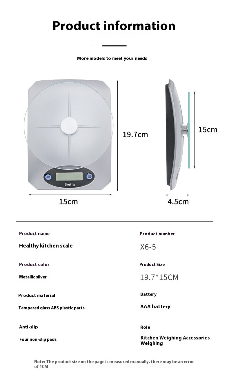 Simple Mini Kitchen Electronic Scale ARZ