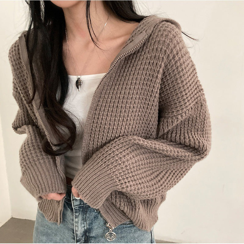 Women's Fashion Loose And Lazy Style Knitted Jacket ARZ