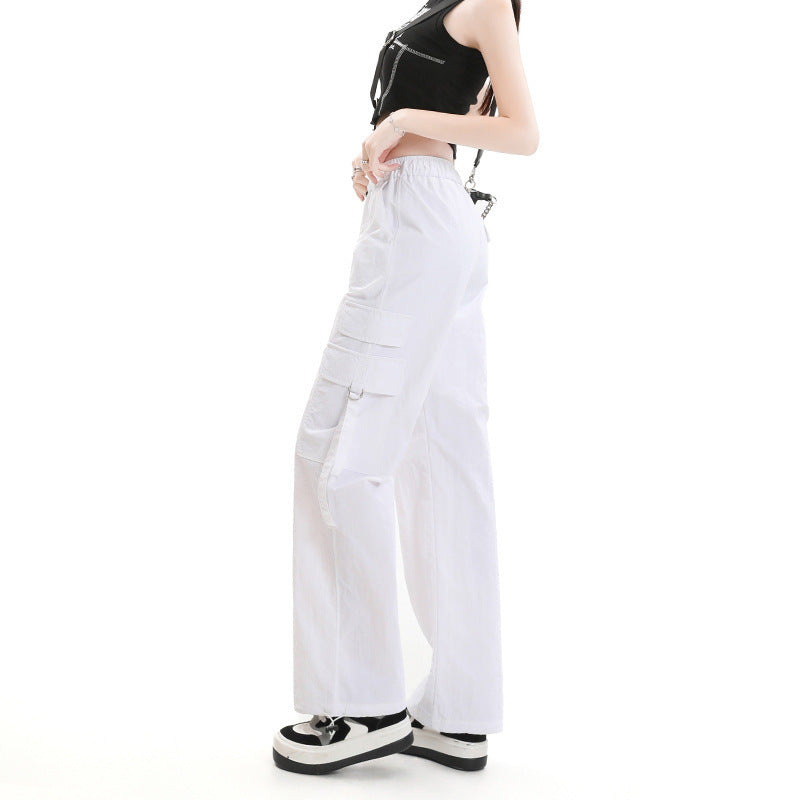 American Parachute Overalls Thin Quick-drying High Waist Slimming ARZ