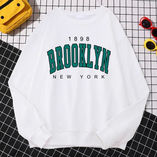 Autumn Kawaii Womens Sweatshirts 1898 Brooklyn ARZ