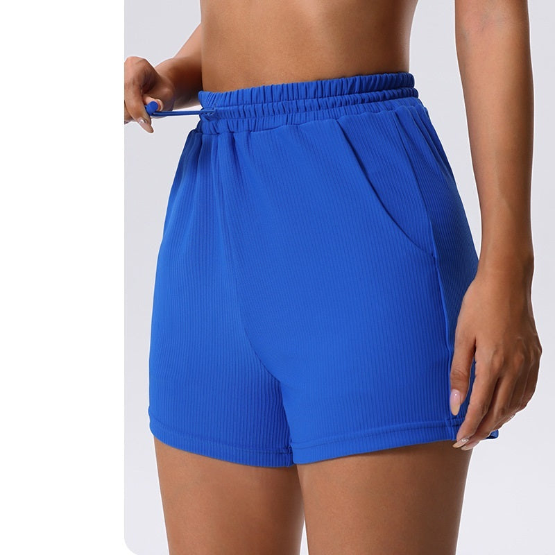 Summer Yoga, Fitness, Running, Slimming And Slimming Elastic Mesh Quick Drying Hot Pants ARZ