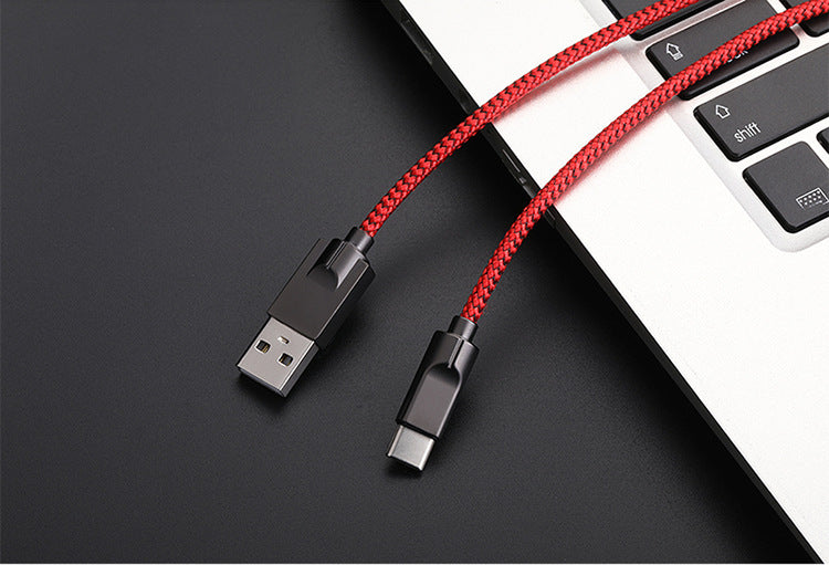 Compatible with Apple , Suitable For Apple Android TYPE-C Zinc Alloy Data Cable ARZ