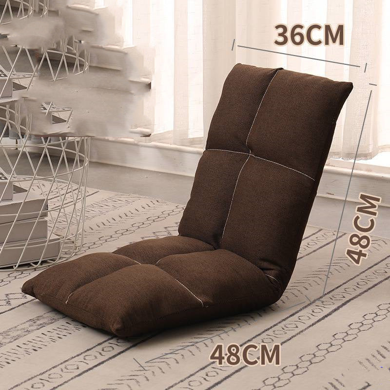 Bed Backrest Floor Small Sofa Folding Single Bay Window Computer Recliner ARZ