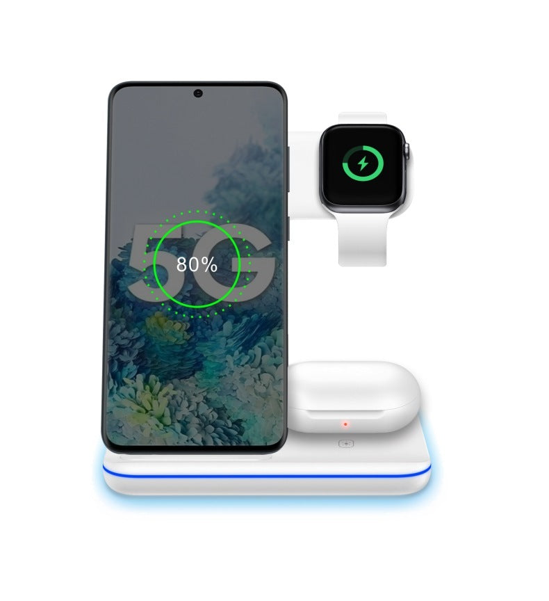 Wireless Charger Mobile Phone Watch Headset  Fast Charging Stand Desktop ARZ