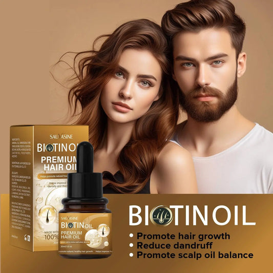 Biotin Hair Oil 30ml Moisturizing Repair ARZ