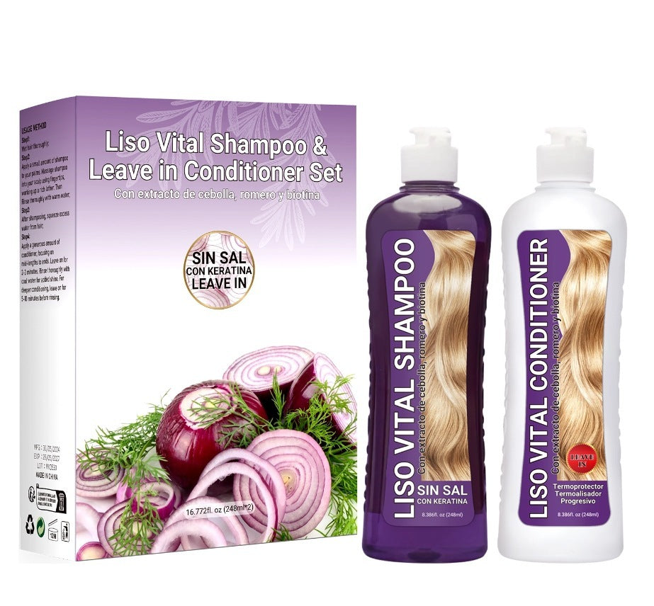 Purple Onion Smoothing Vitality Shampoo Suit ARZ