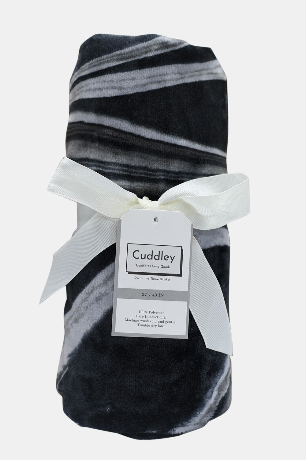 Cuddley Fleece Decorative Throw Blanket Trendsi