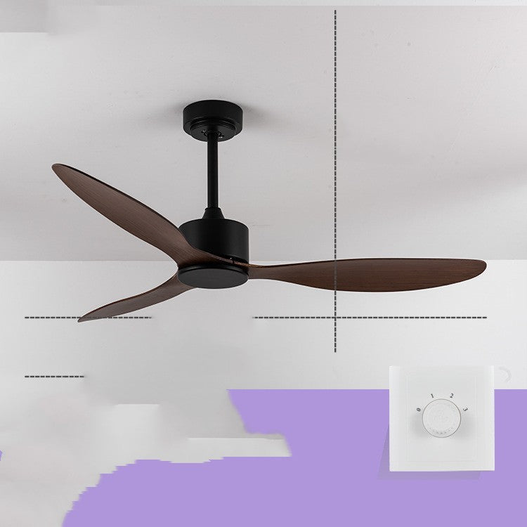 New Scandinavian Industrial Ceiling Fans Without Lights ARZ