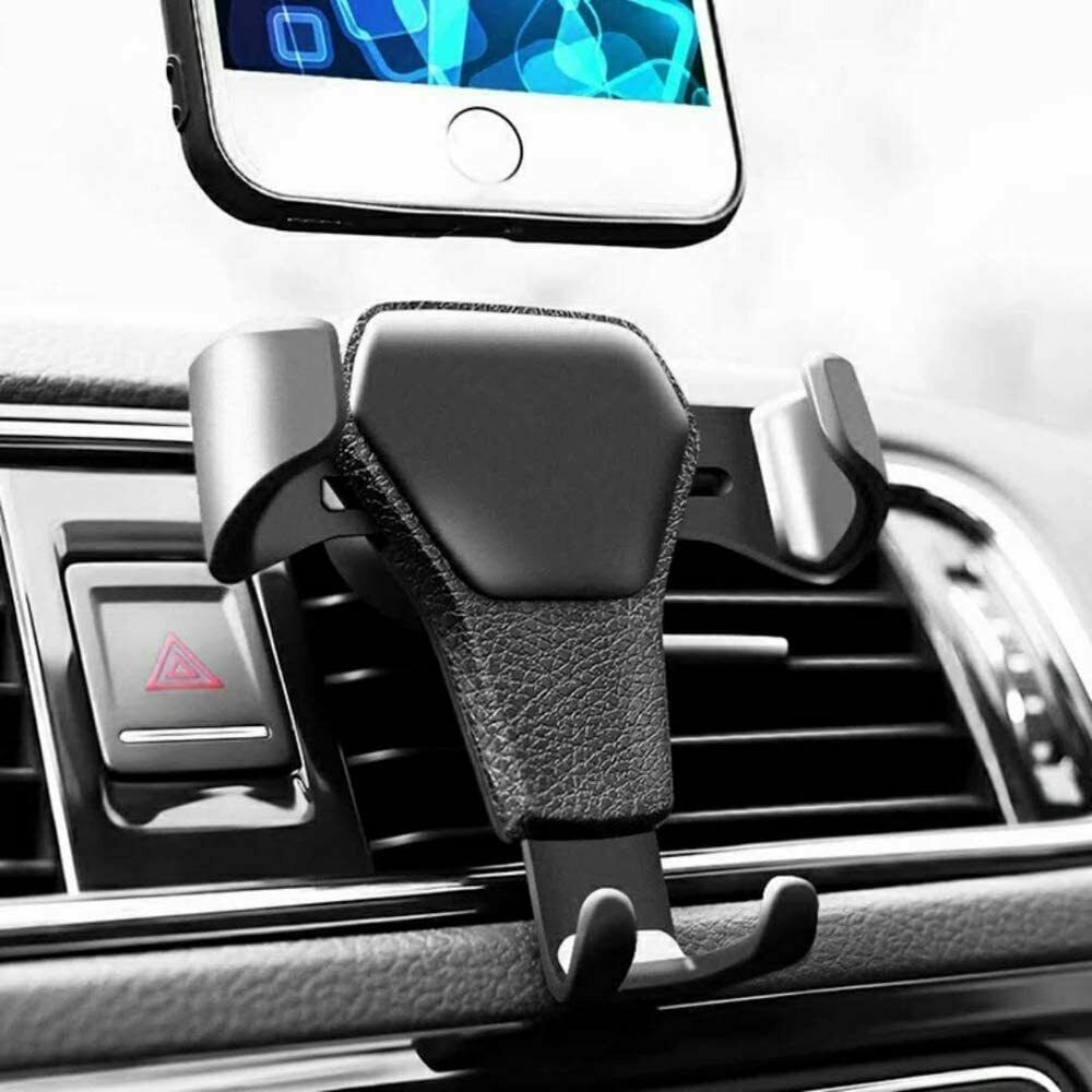 Universal Car Mount Holder Stand Air Vent Cradle For Mobile Cell Phone Gravity Car Mount Air Vent Phone Holder For I Phone X XR XS Max S Amsung S10 Note9 ARZ