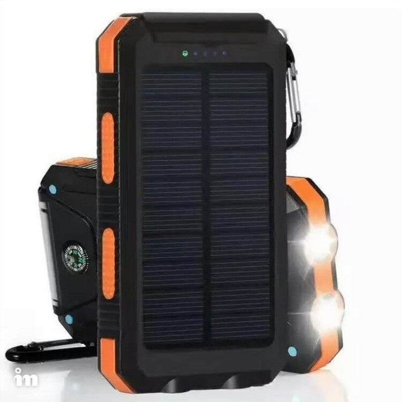 Solar Power Bank Outdoor Portable Compass Mobile ARZ