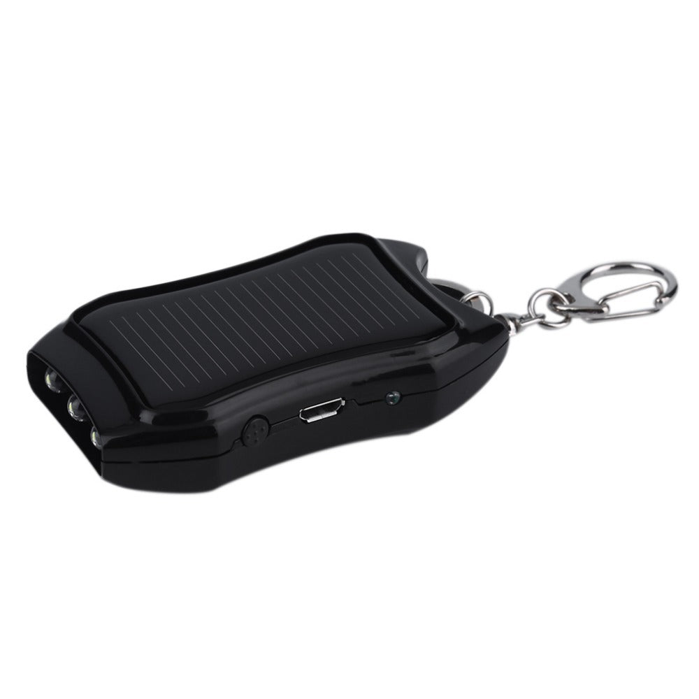 Solar Mobile Phone Power Bank  Flashlight Keychain Power ARZ