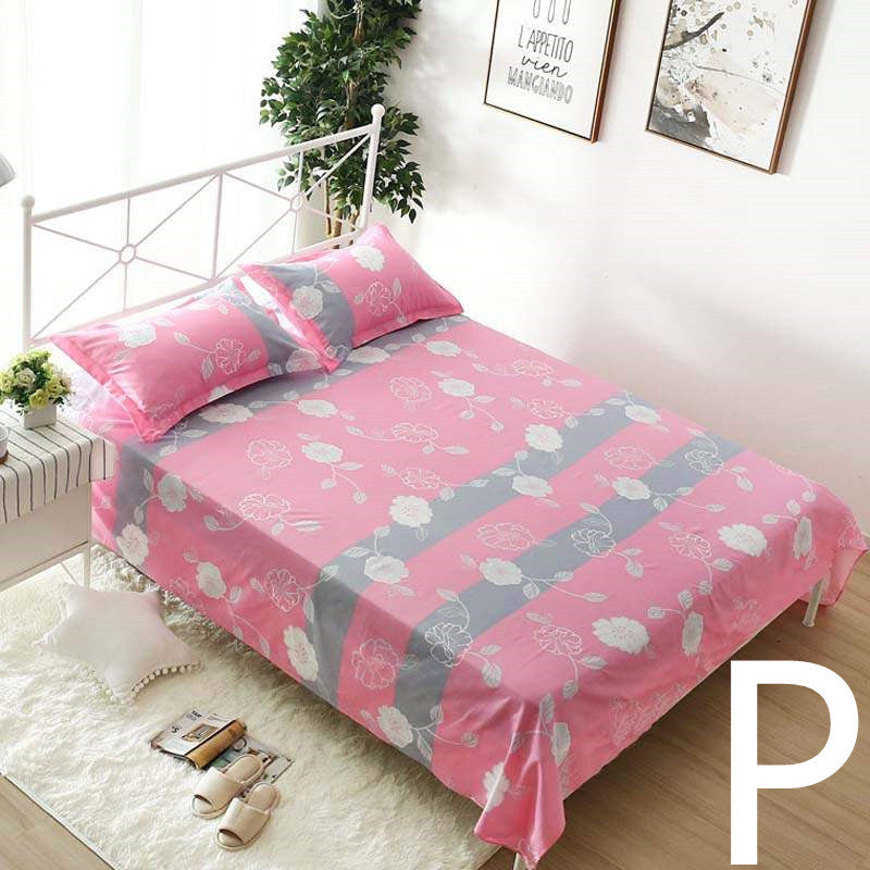 Single Double Bed  Flat Sheet Bedding ARZ