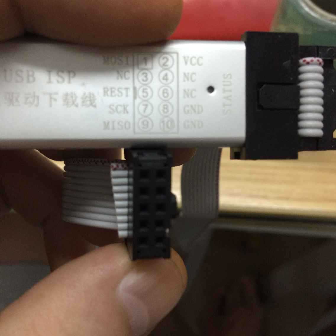 51 Single Chip Microcomputer Download Cable USB ISP Programming Burner ARZ