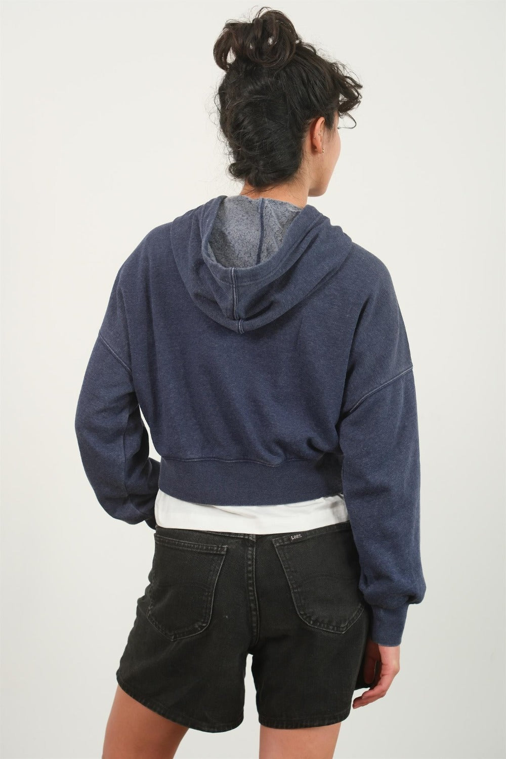 HYFVE Drop Shoulder Cropped Hoodie Trendsi