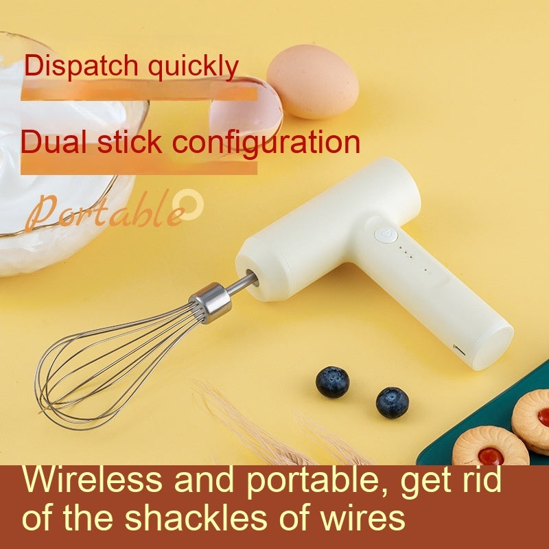 Wireless Mini Cream Blender Handheld Electric Whisk Household ARZ