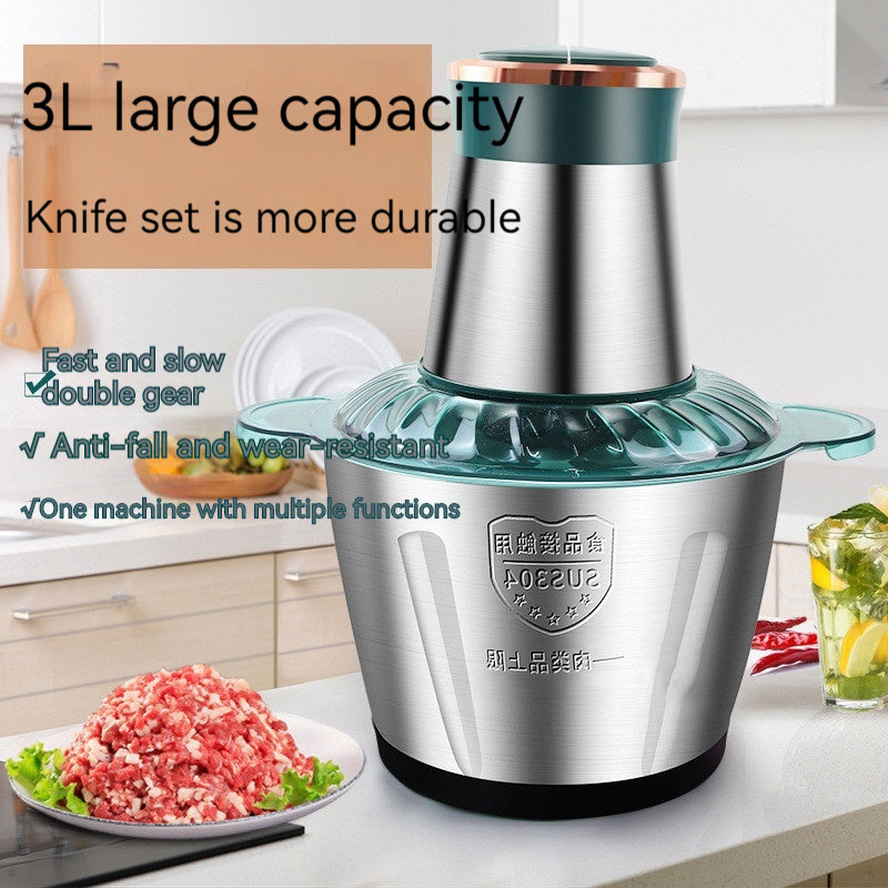 Multi-functional Household Meat Grinder Large Capacity Stainless Steel Electric ARZ