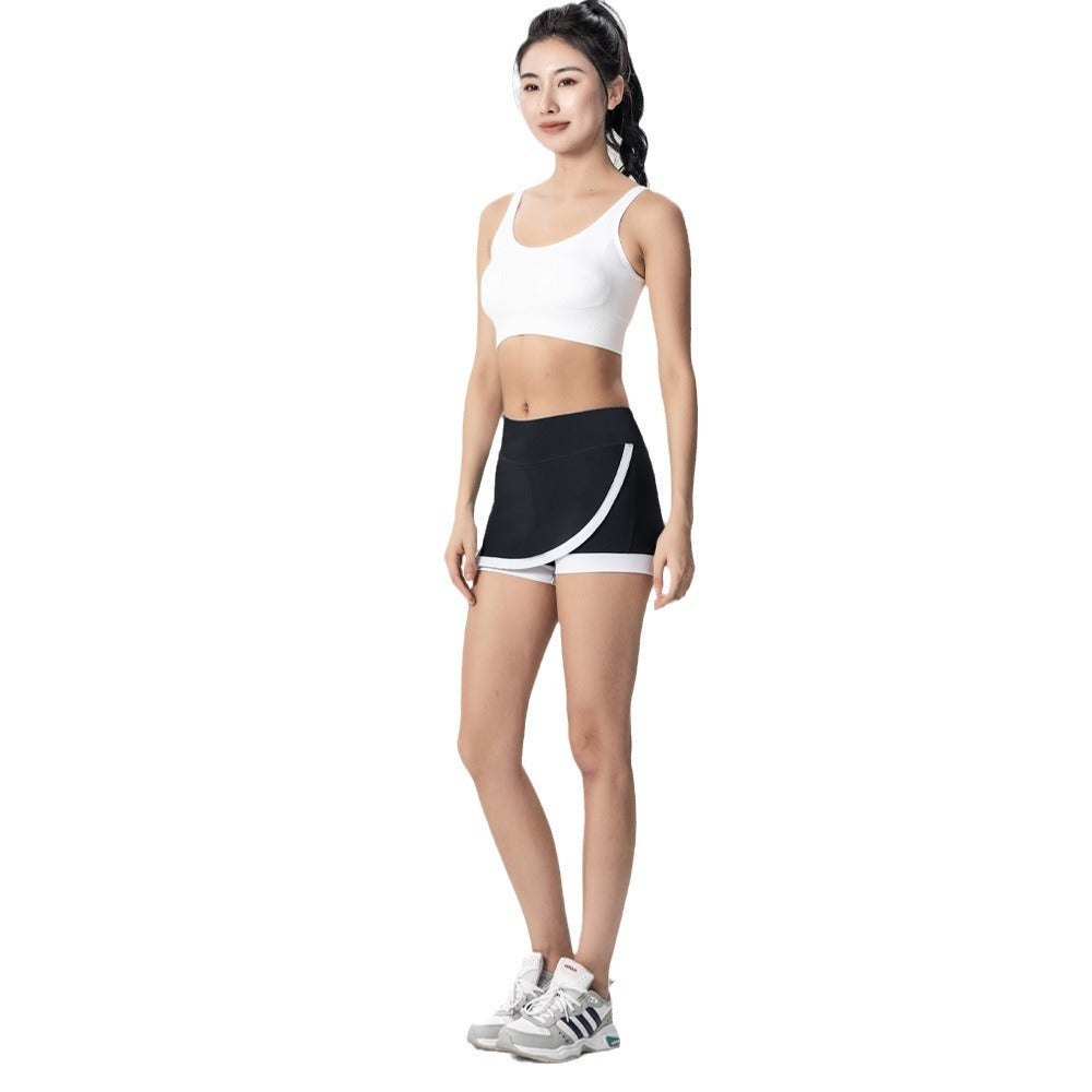 Yiang Yoga Breathable Workout Shorts Women's Anti-exposure ARZ